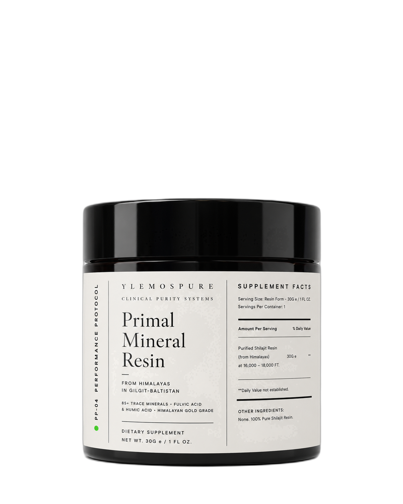 Primal Mineral Resin — Shilajit 84+ Trace Minerals | YlemosPure — PP-04